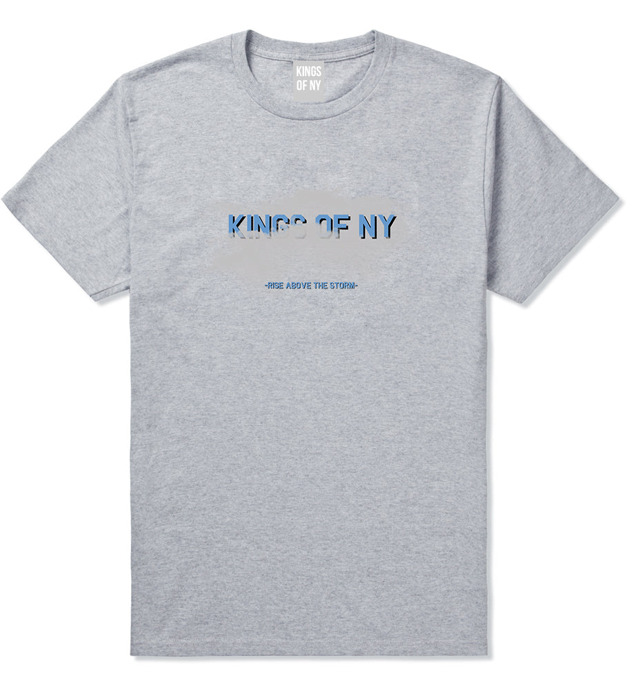 Rise Above The Storm Clouds Mens T-Shirt Grey