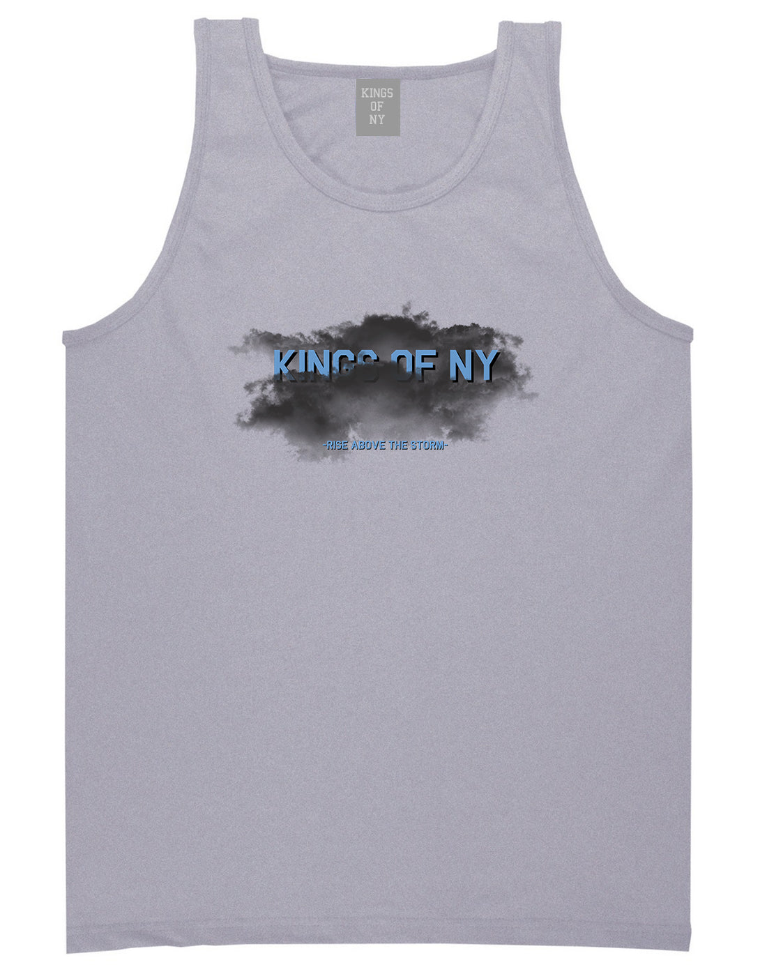 Rise Above The Storm Clouds2 Mens Tank Top T-Shirt Grey