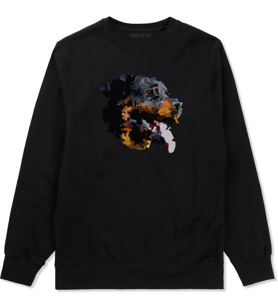 Rottweiler Artwork Dog Crewneck Sweatshirt