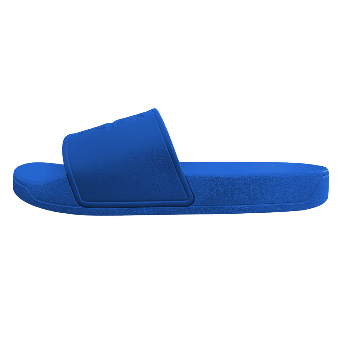 Royal Blue Kings Of NY Logo Mens Slide Sandals
