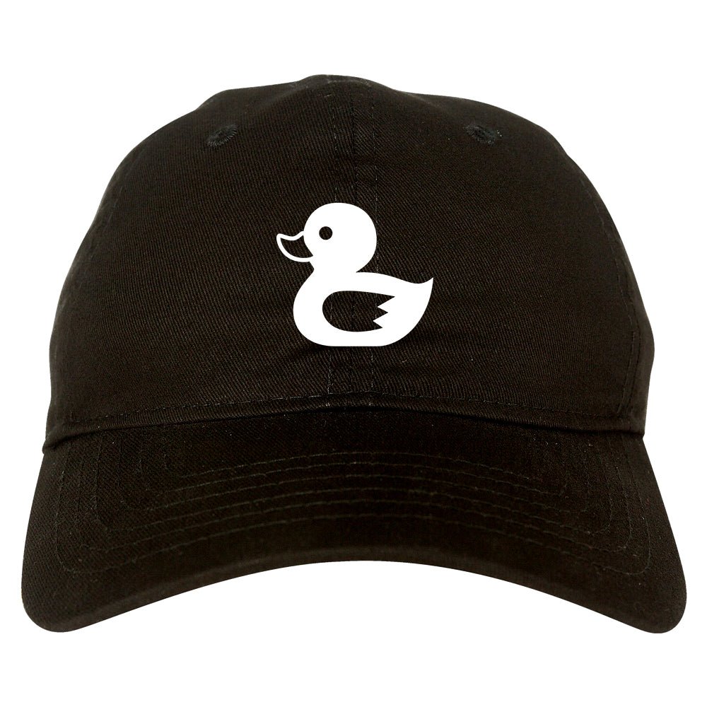 Rubber_Duck_Chest Mens Black Snapback Hat by Kings Of NY