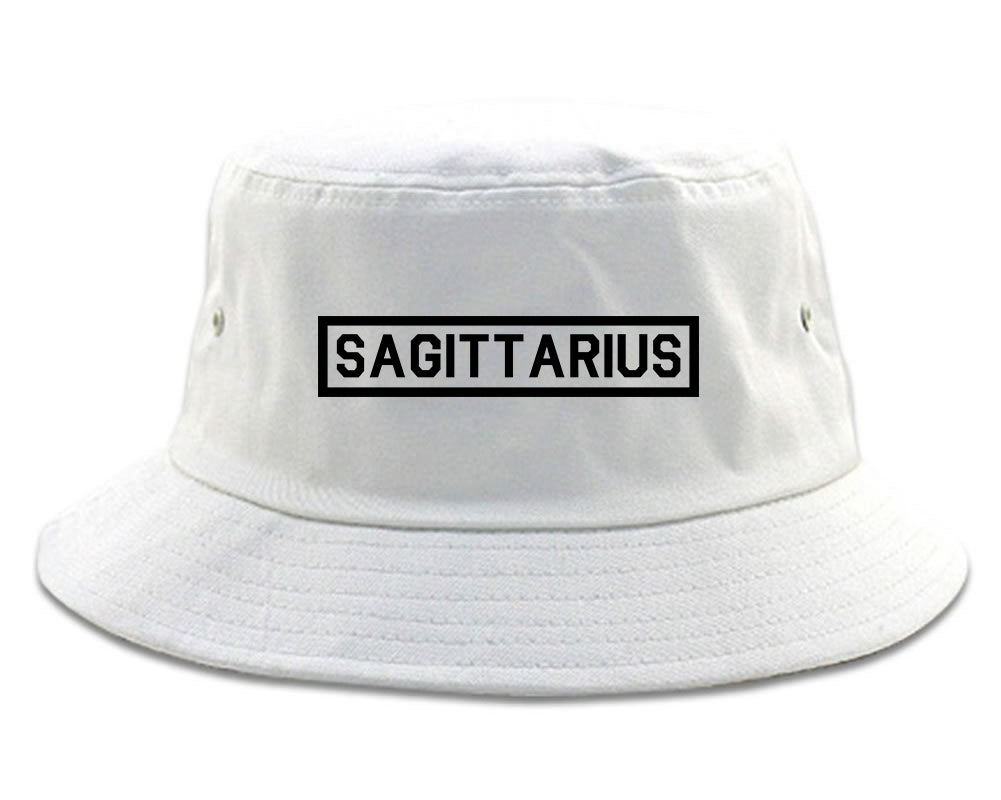 Sagittarius_Horoscope_Sign White Bucket Hat