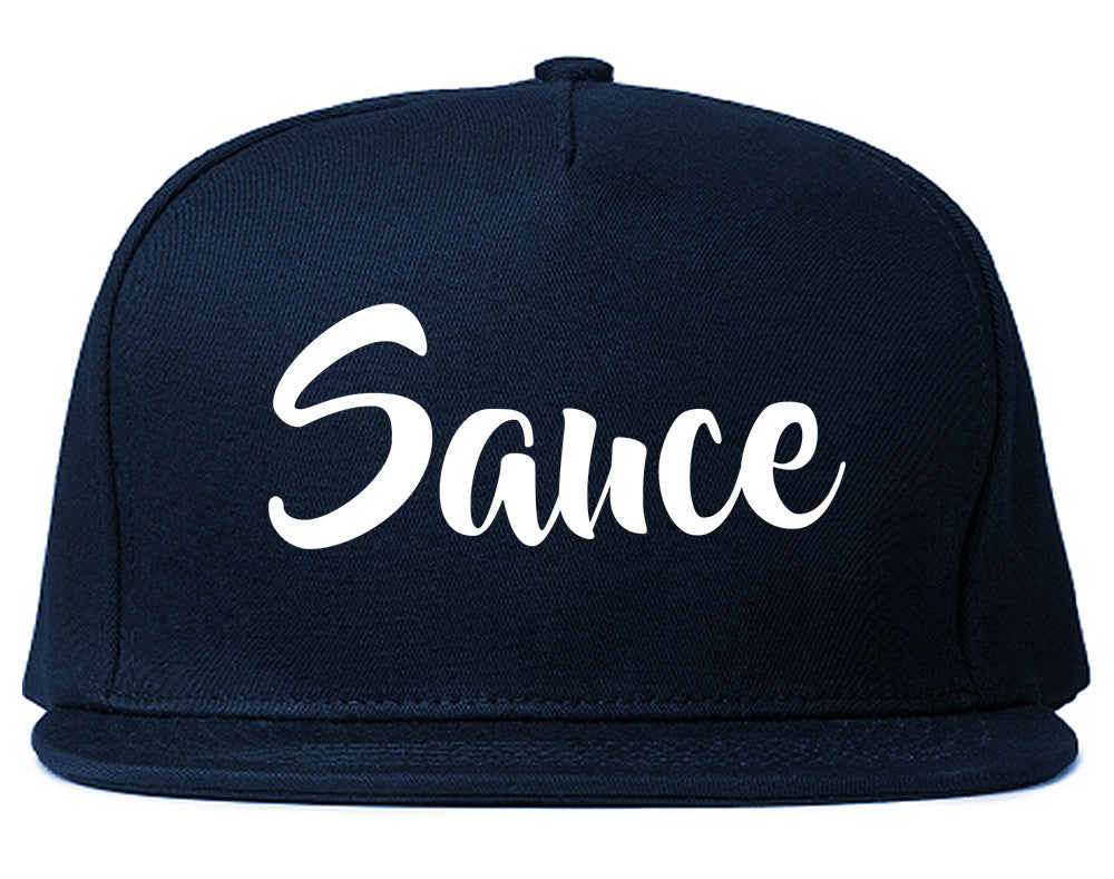 Sauce Script Snapback Hat