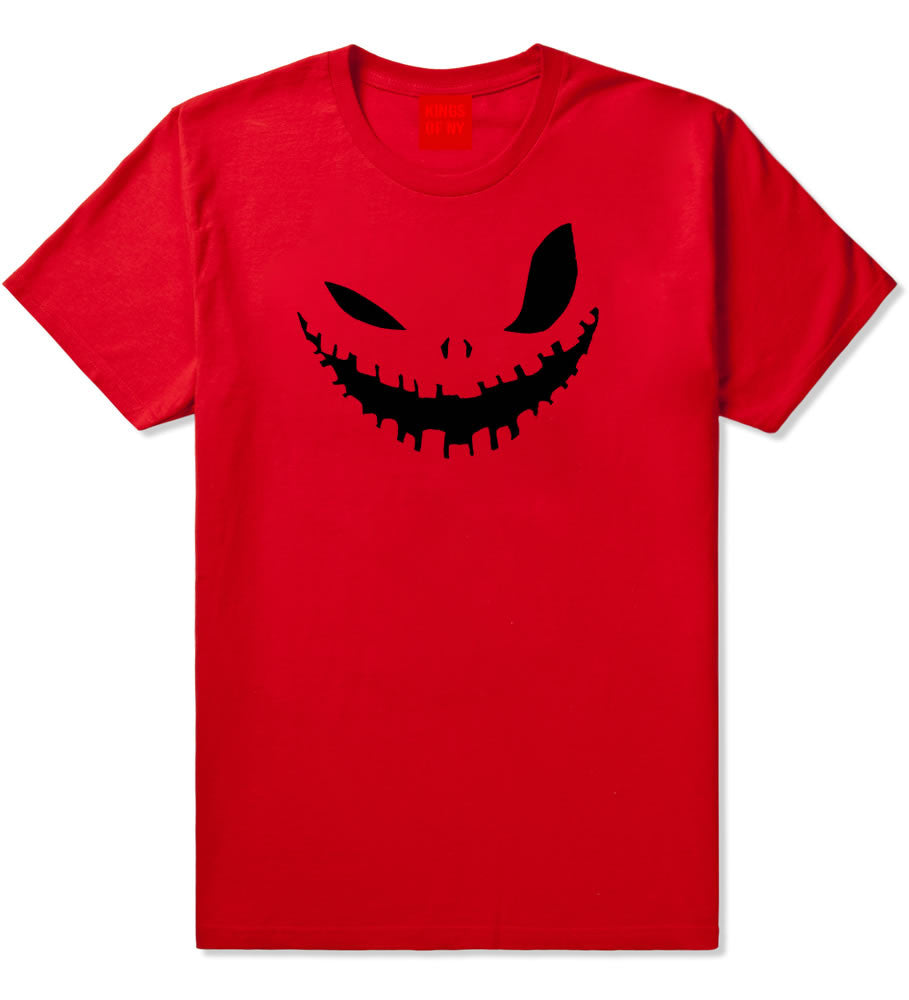 Scary Jack-o-lantern Face Halloween T-Shirt