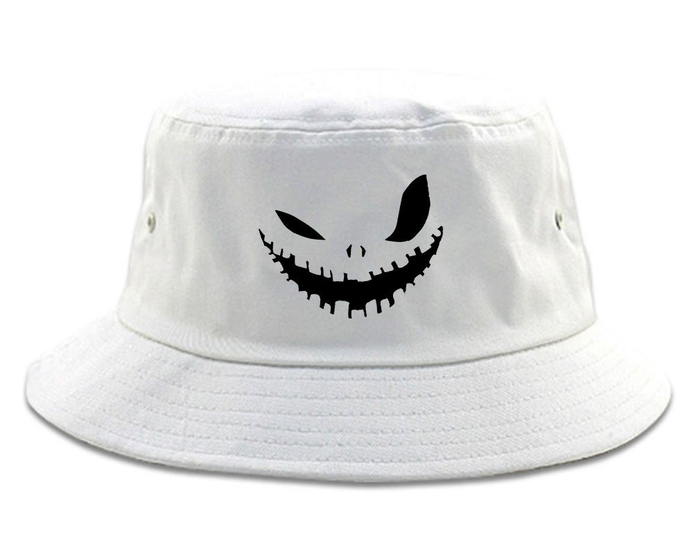 Scary Jack-o-lantern Face Halloween Bucket Hat