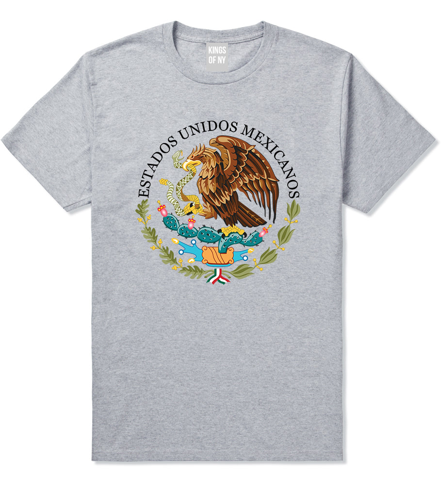 Seal of the Government of Mexico Mens T-Shirt Grey