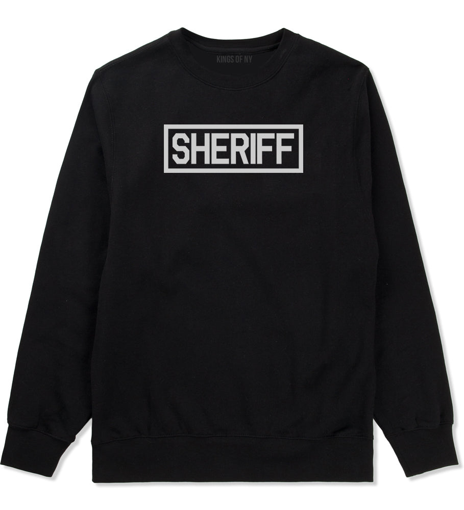 Sheriff County Police Mens Black Crewneck Sweatshirt by Kings Of NY