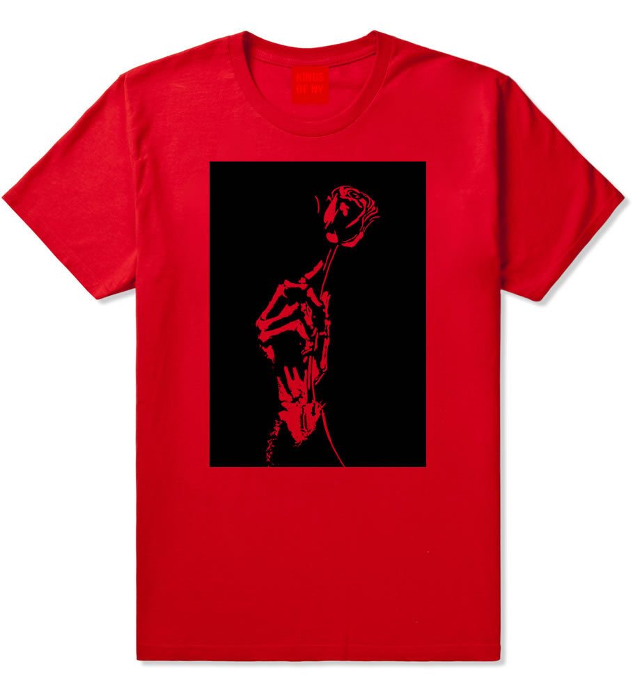 Skeleton Hand Rose T-Shirt