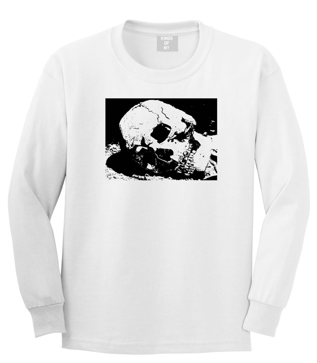 Skull Decay Goth Long Sleeve T-Shirt