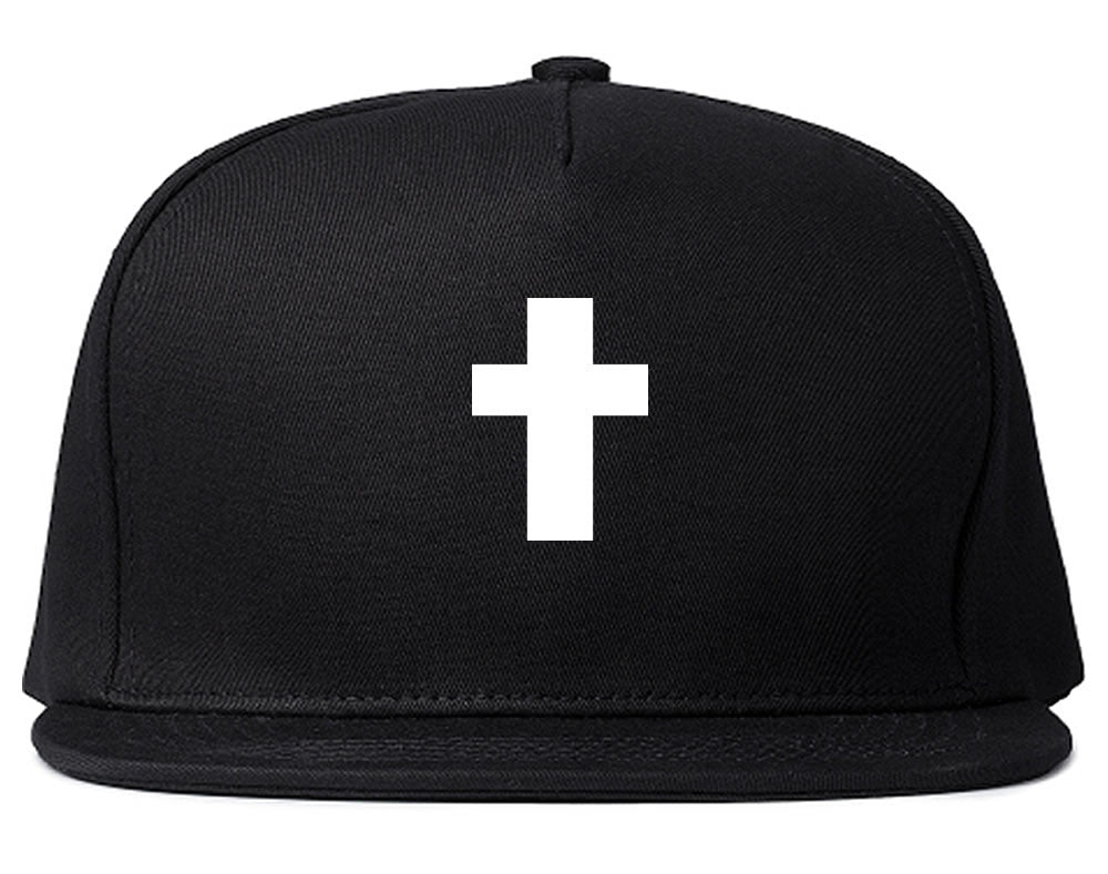 Small Cross Snapback Hat
