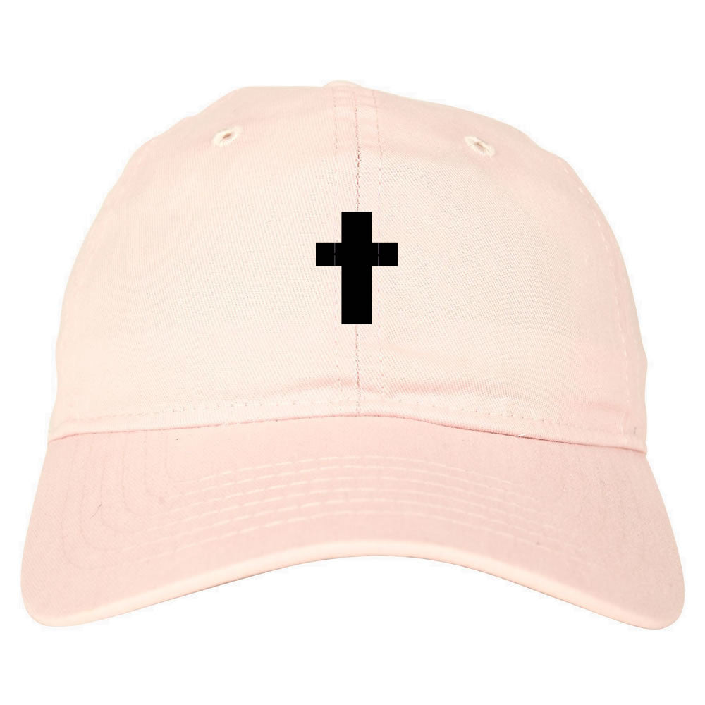 Small Cross Dad Hat Cap