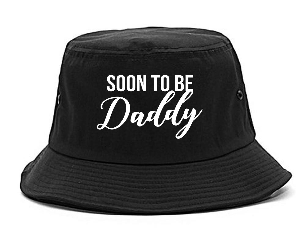 Soon To Be Daddy Pregnancy Announcement Mens Snapback Hat Black