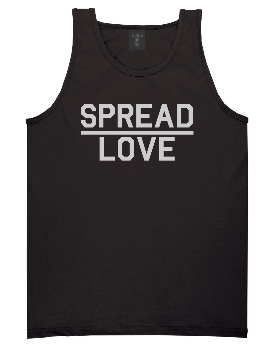 Spread Love Brooklyn Tank Top Shirt in Black