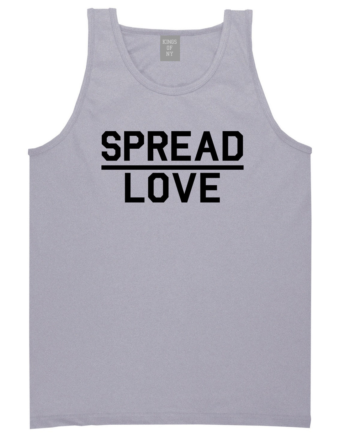 Spread Love Brooklyn Tank Top Shirt in Grey