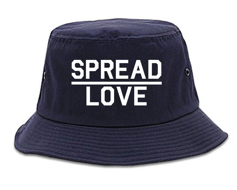Spread Love Brooklyn Navy Blue Bucket Hat