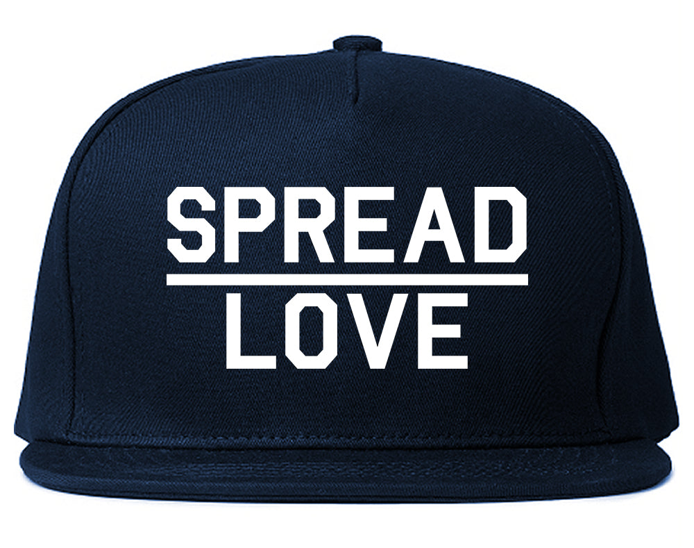 Spread Love Brooklyn Navy Blue Snapback Hat