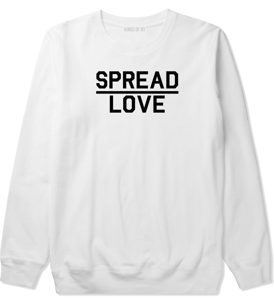 Spread Love Brooklyn Crewneck Sweatshirt in White