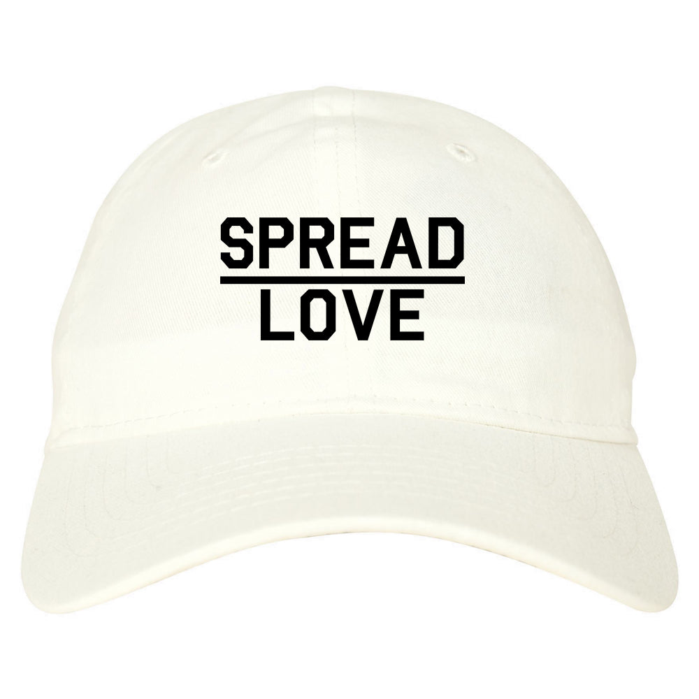 Spread Love Brooklyn White Dad Hat