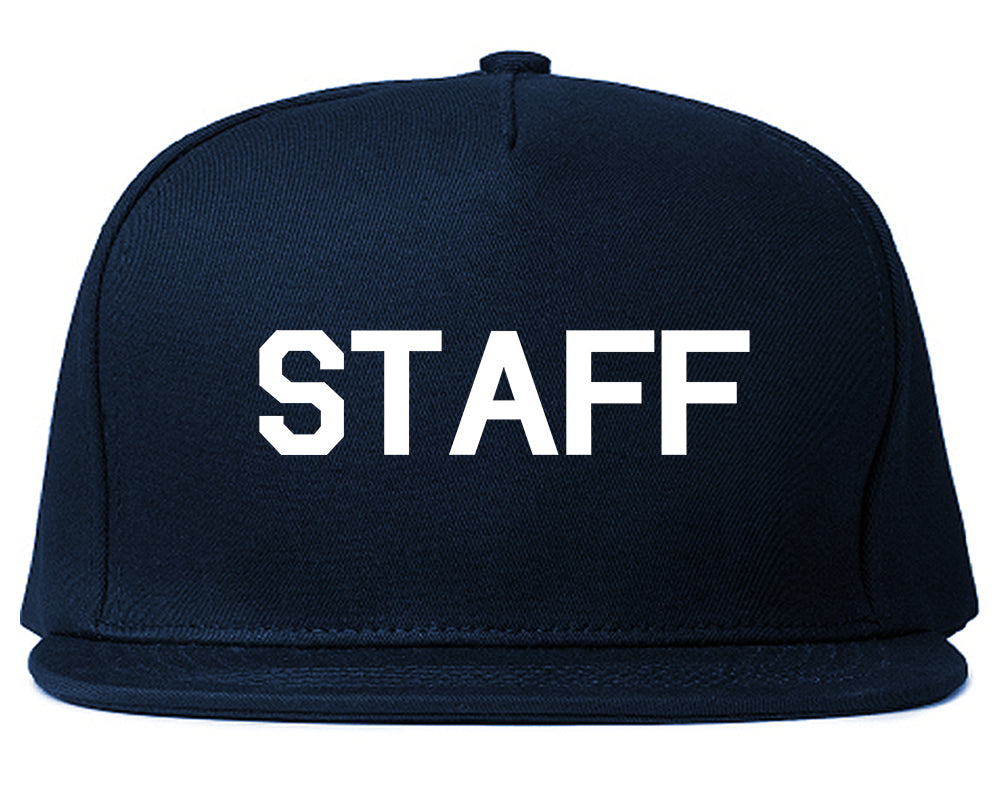Staff_Club_Concert_Event Navy Blue Snapback Hat