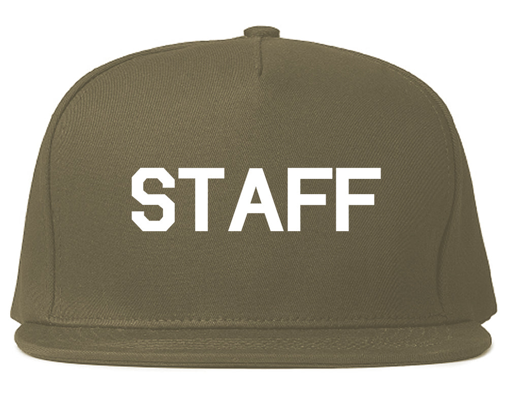 Staff_Club_Concert_Event Grey Snapback Hat