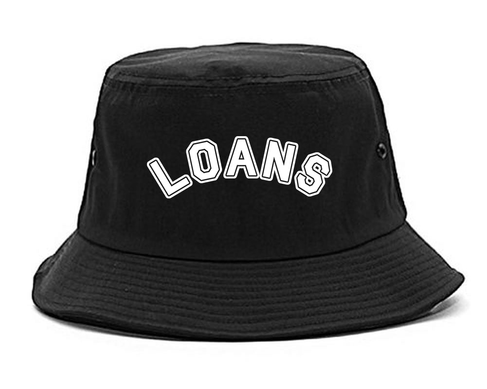 Student_Loans_College Black Bucket Hat