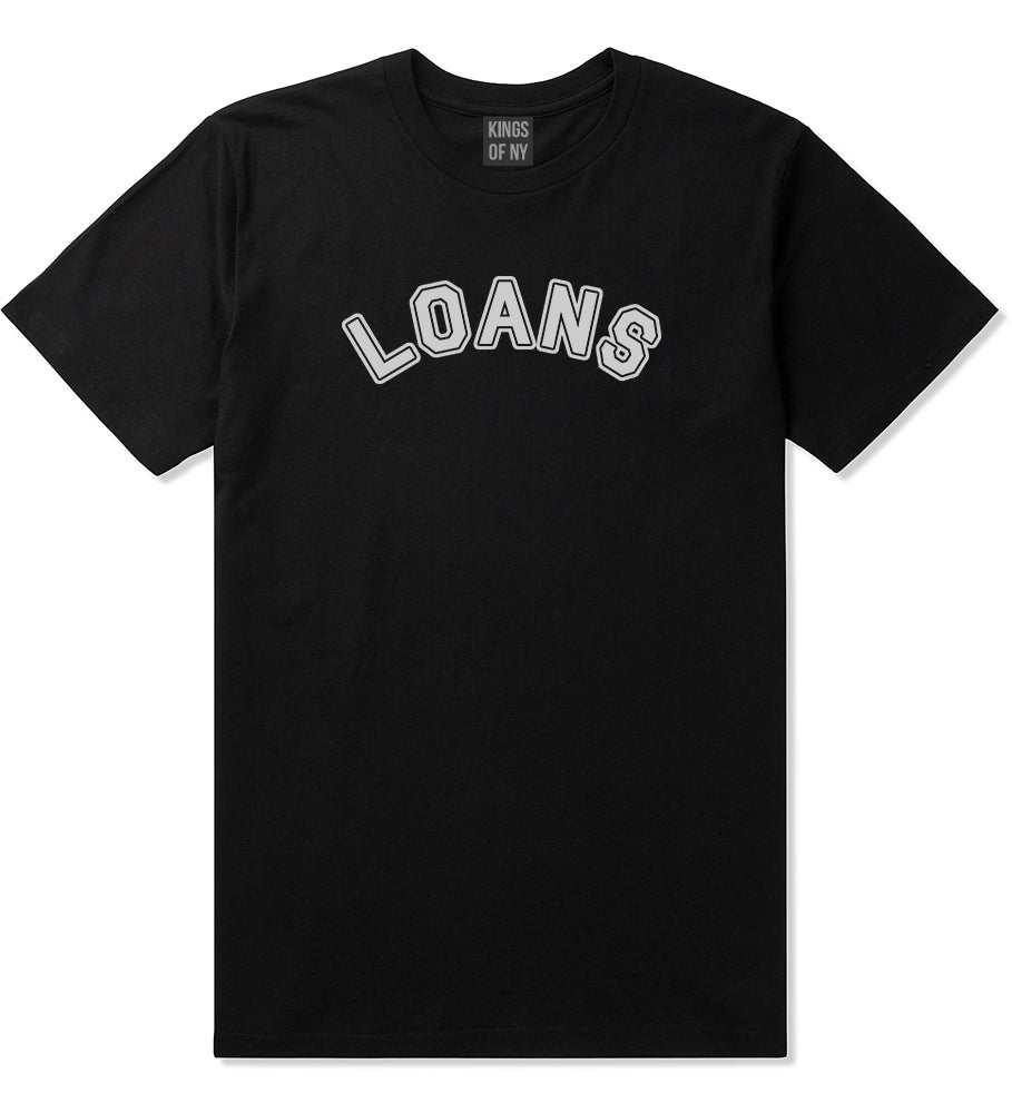 Student Loans College T-Shirt in Black