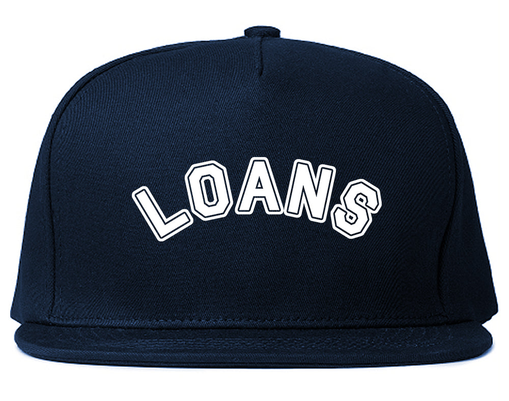 Student_Loans_College Blue Snapback Hat