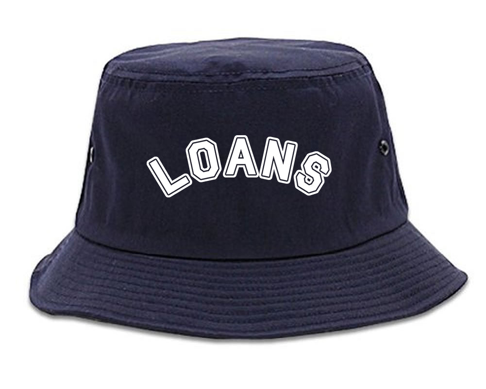Student_Loans_College Blue Bucket Hat