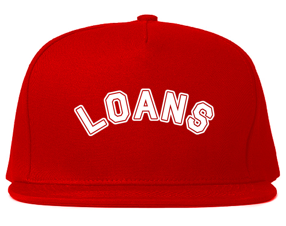 Student_Loans_College Red Snapback Hat