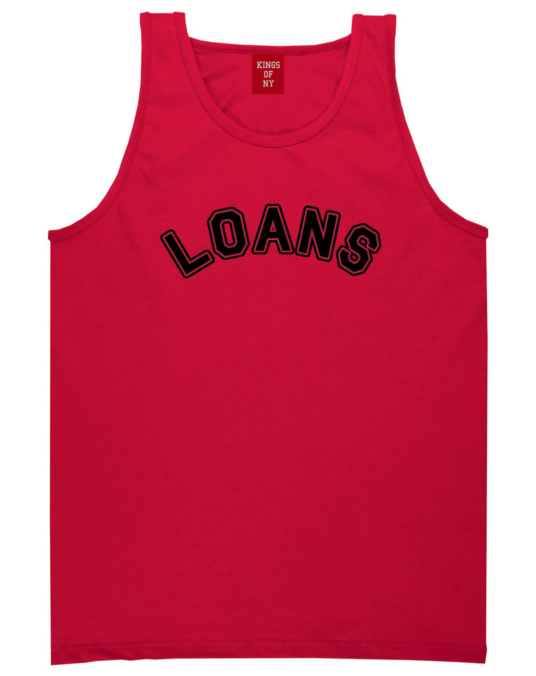 Student Loans College T-Shirt in Red