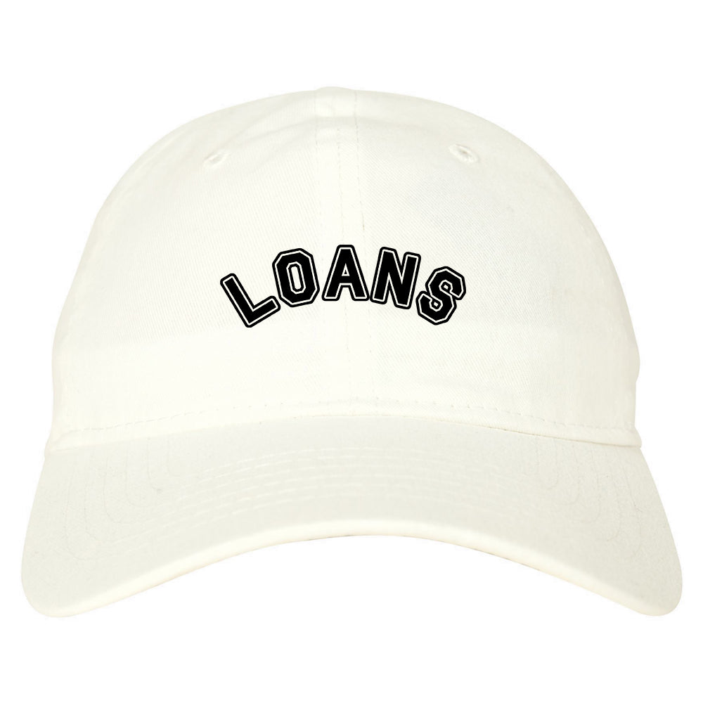 Student_Loans_College White Dad Hat