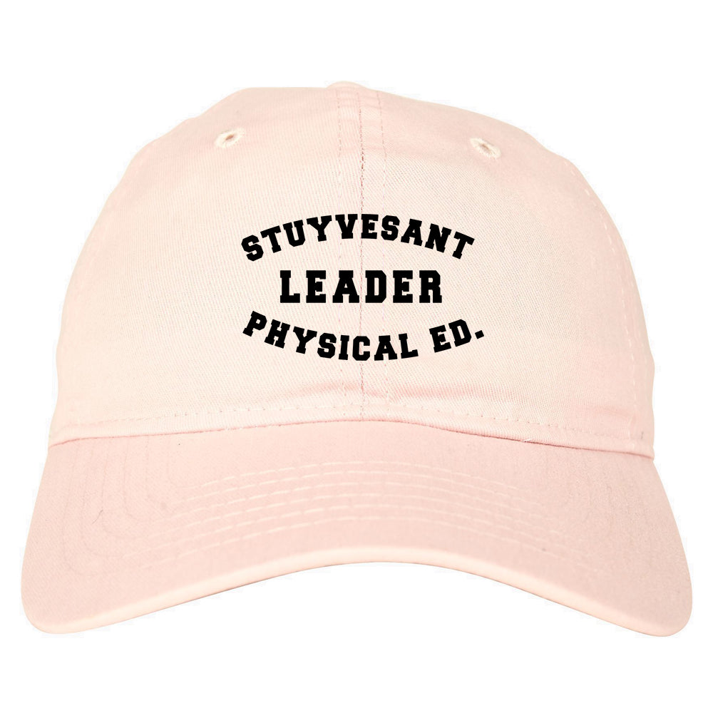 Stuyvesant Leader Physical Ed Mens Dad Hat Baseball Cap Pink