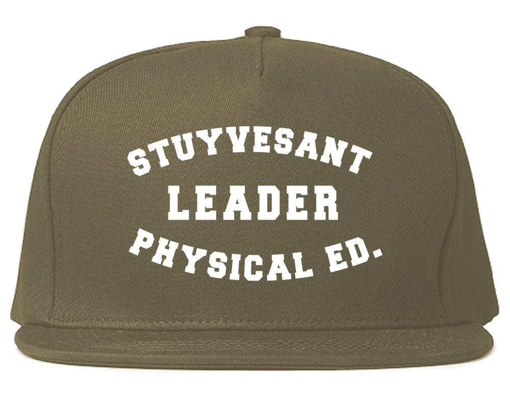 Stuyvesant Leader Physical Ed Mens Snapback Hat Grey