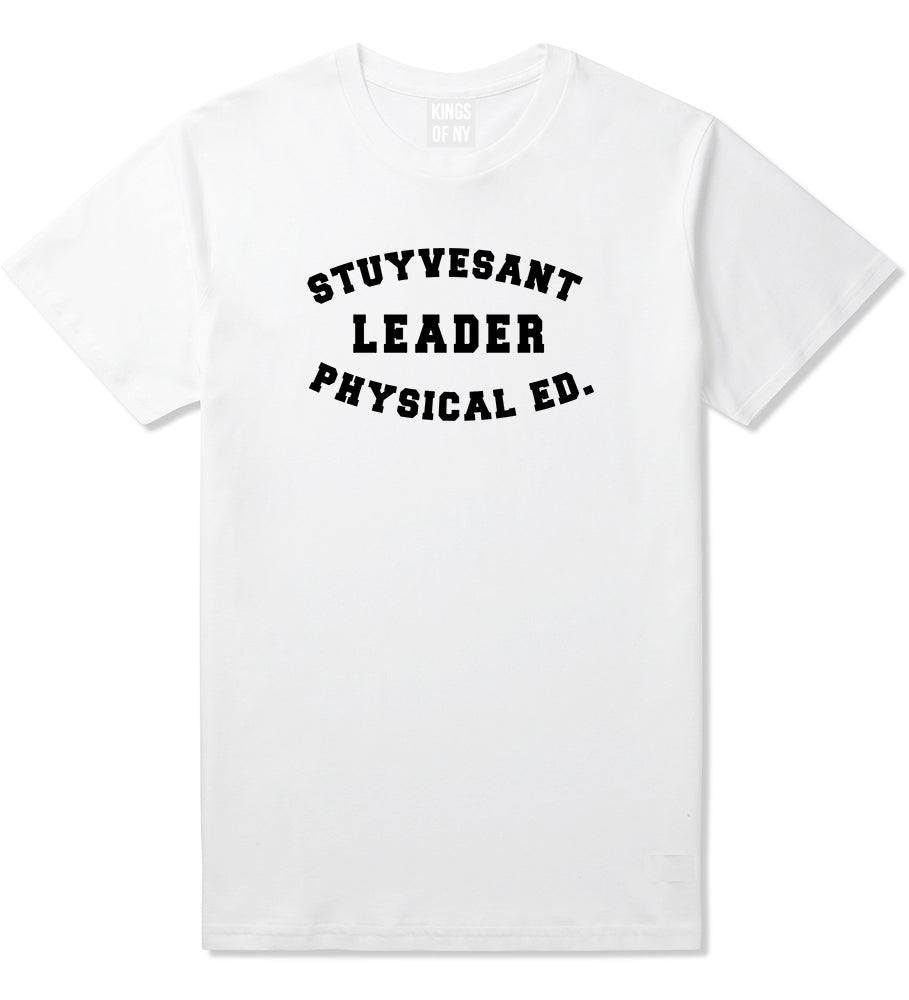 Stuyvesant Leader Physical Ed Mens T Shirt White