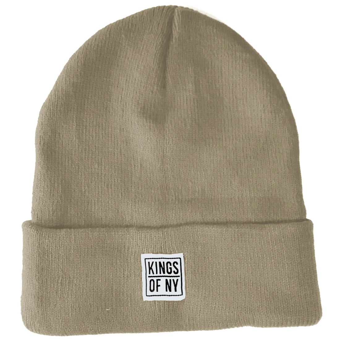 Tan Beanie Hat by Kings Of NY