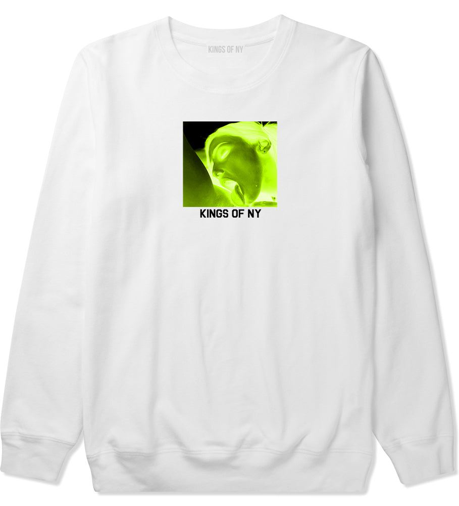 Neon green best sale sweatshirt mens