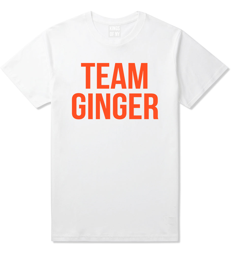 Team Ginger Funny St Patricks Day Irish Mens T-Shirt White