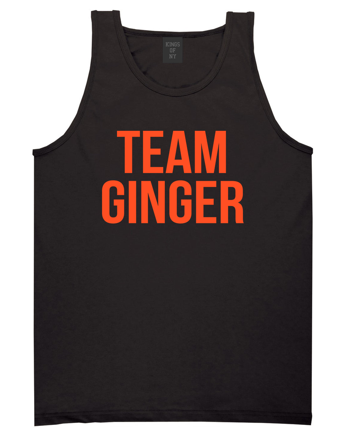 Team Ginger Funny St Patricks Day Irish Mens Tank Top T-Shirt Black