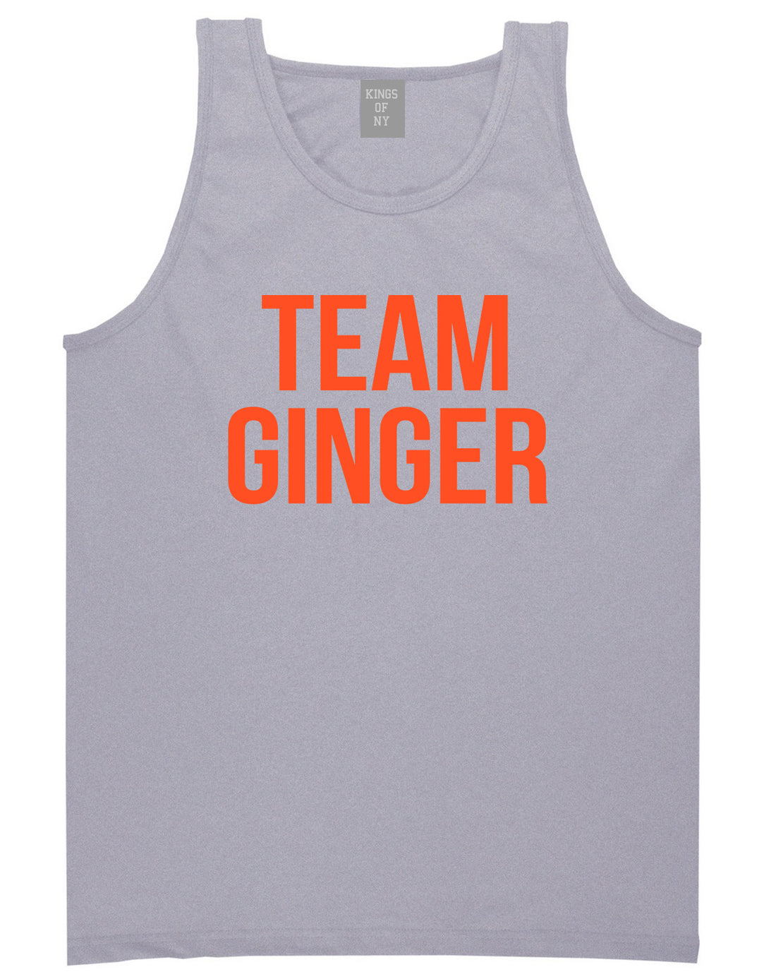 Team Ginger Funny St Patricks Day Irish Mens Tank Top T-Shirt Grey