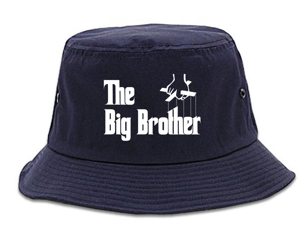 The Big Brother Funny New Baby Mens Bucket Hat Navy Blue