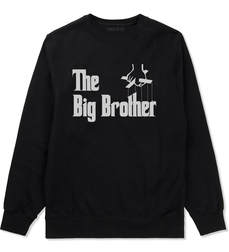 The Big Brother Funny New Baby Mens Crewneck Sweatshirt Black