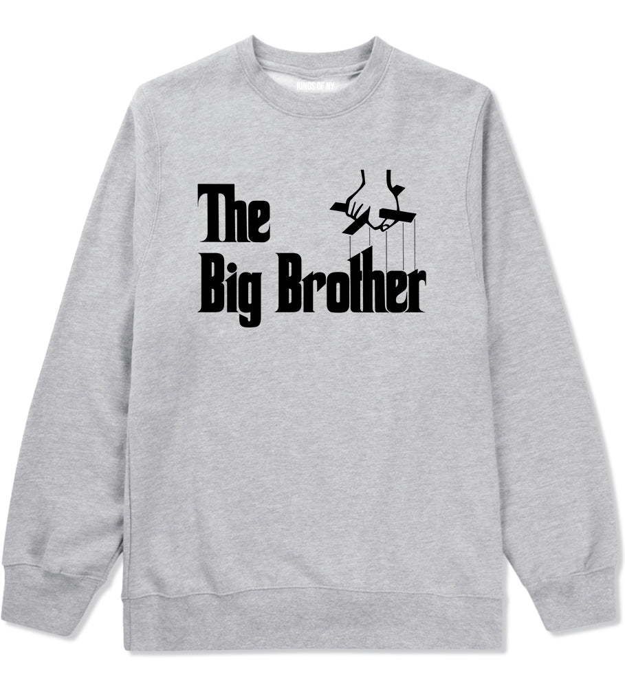 The Big Brother Funny New Baby Mens Crewneck Sweatshirt Grey