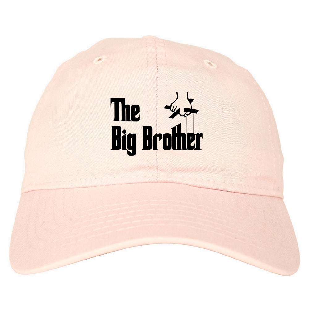 The Big Brother Funny New Baby Mens Dad Hat Pink