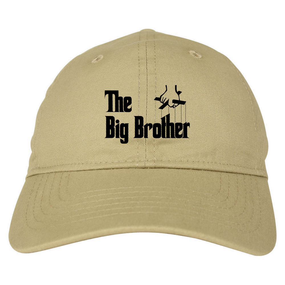 The Big Brother Funny New Baby Mens Dad Hat Tan