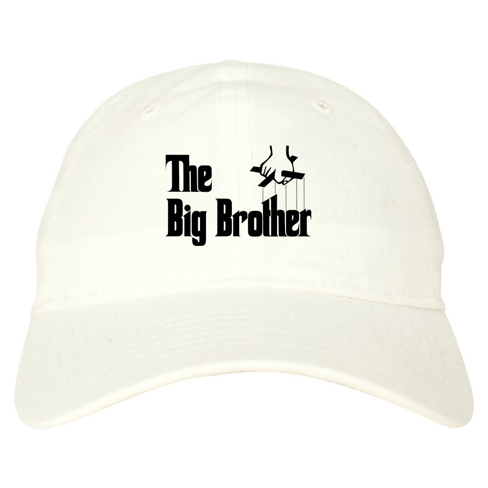 The Big Brother Funny New Baby Mens Dad Hat White