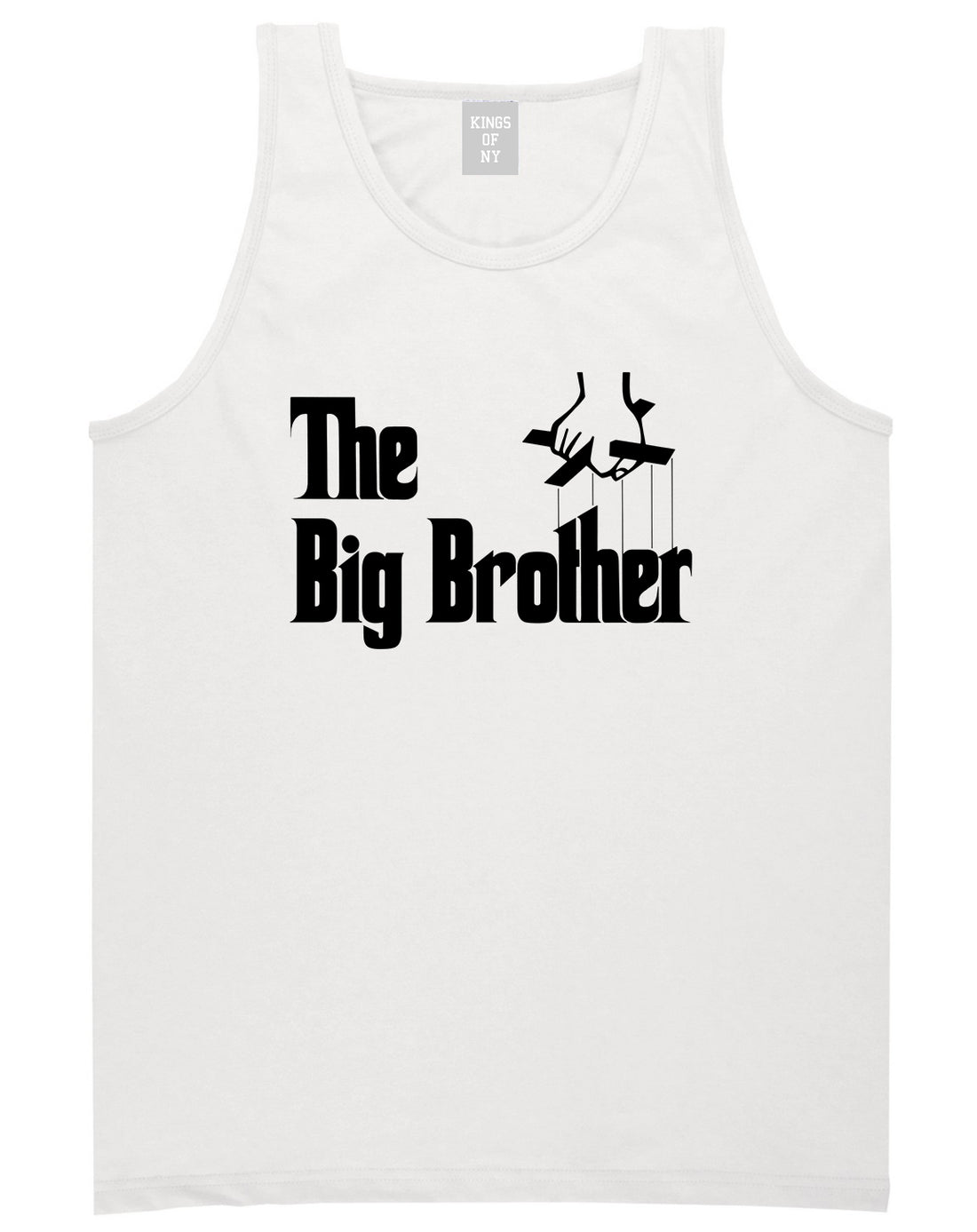 The Big Brother Funny New Baby Mens Tank Top T-Shirt White