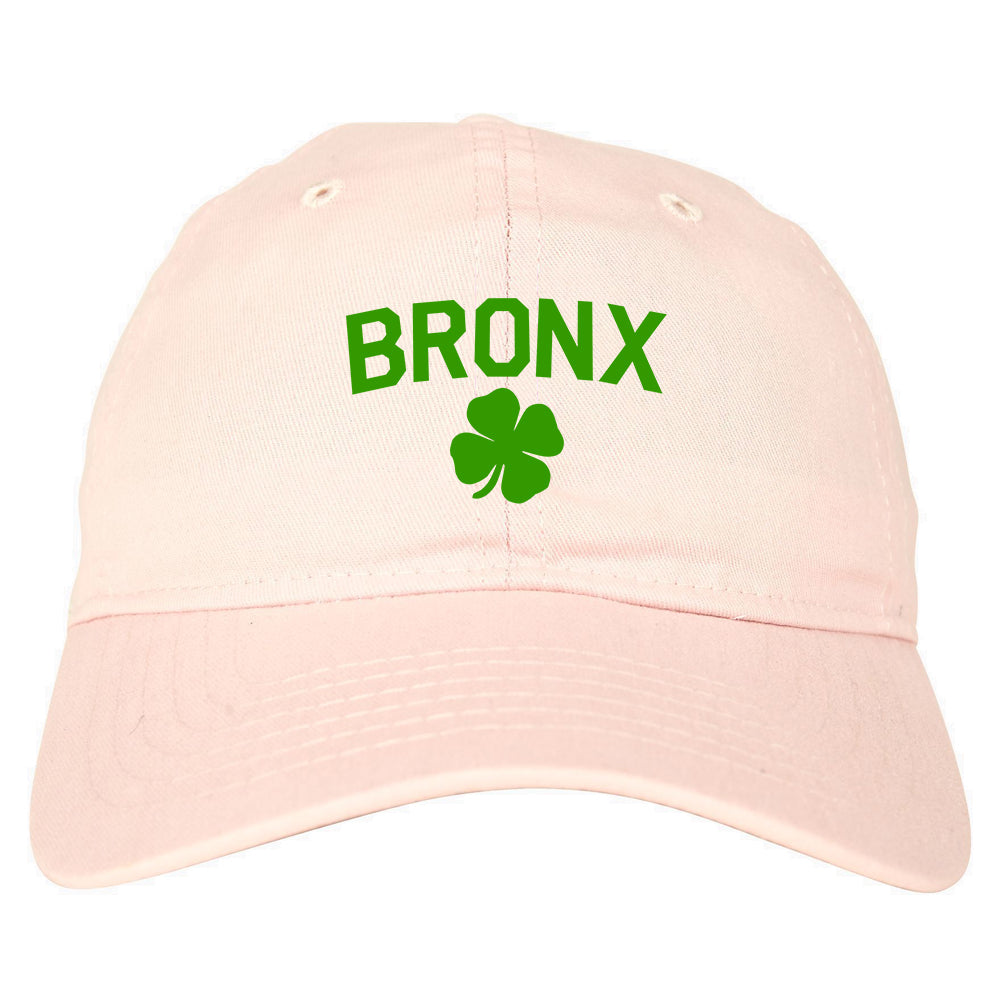 The Bronx Irish St Patricks Day Mens Dad Hat Pink