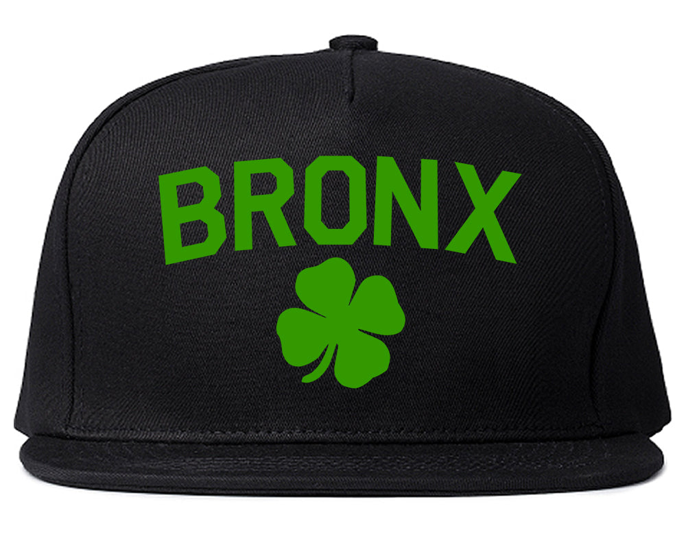 The Bronx Irish St Patricks Day Mens Snapback Hat Black