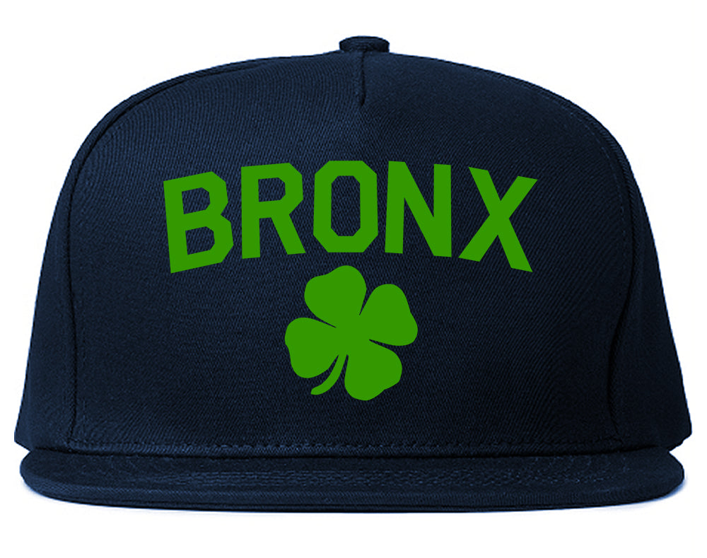 The Bronx Irish St Patricks Day Mens Snapback Hat Navy Blue