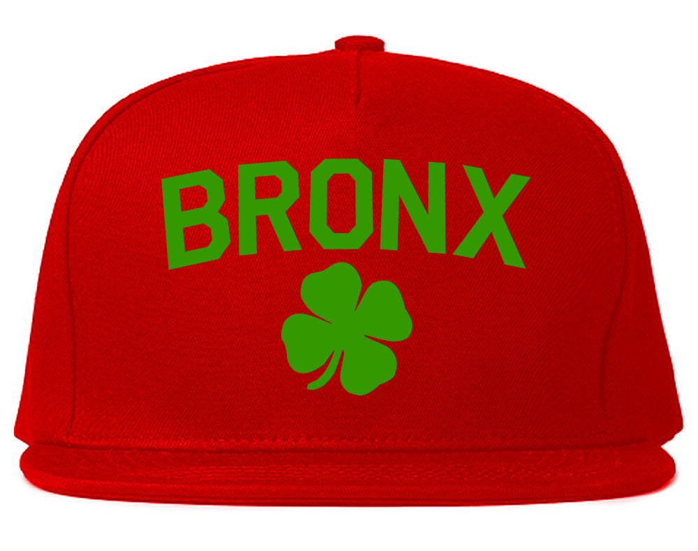 The Bronx Irish St Patricks Day Mens Snapback Hat Red